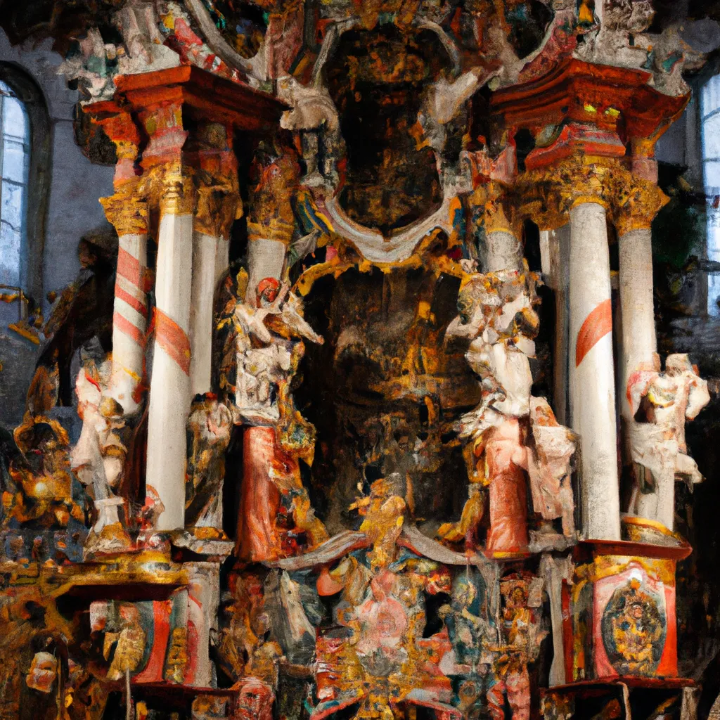 Co przedstawia ołtarz Wita Stwosza?