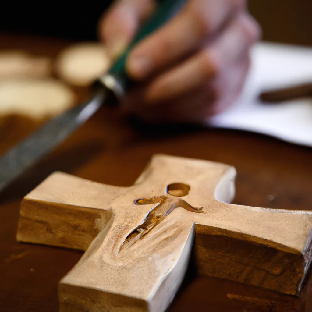 Jak zrobić krzyż z drewna?